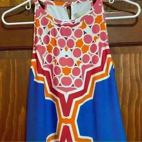 Banana Republic Sleeveless Dress Multicolor Size 2P - Picture 4 of 4